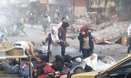 Terroristas atacan un mercado en Damasco con cohetes desde Ghouta Oriental